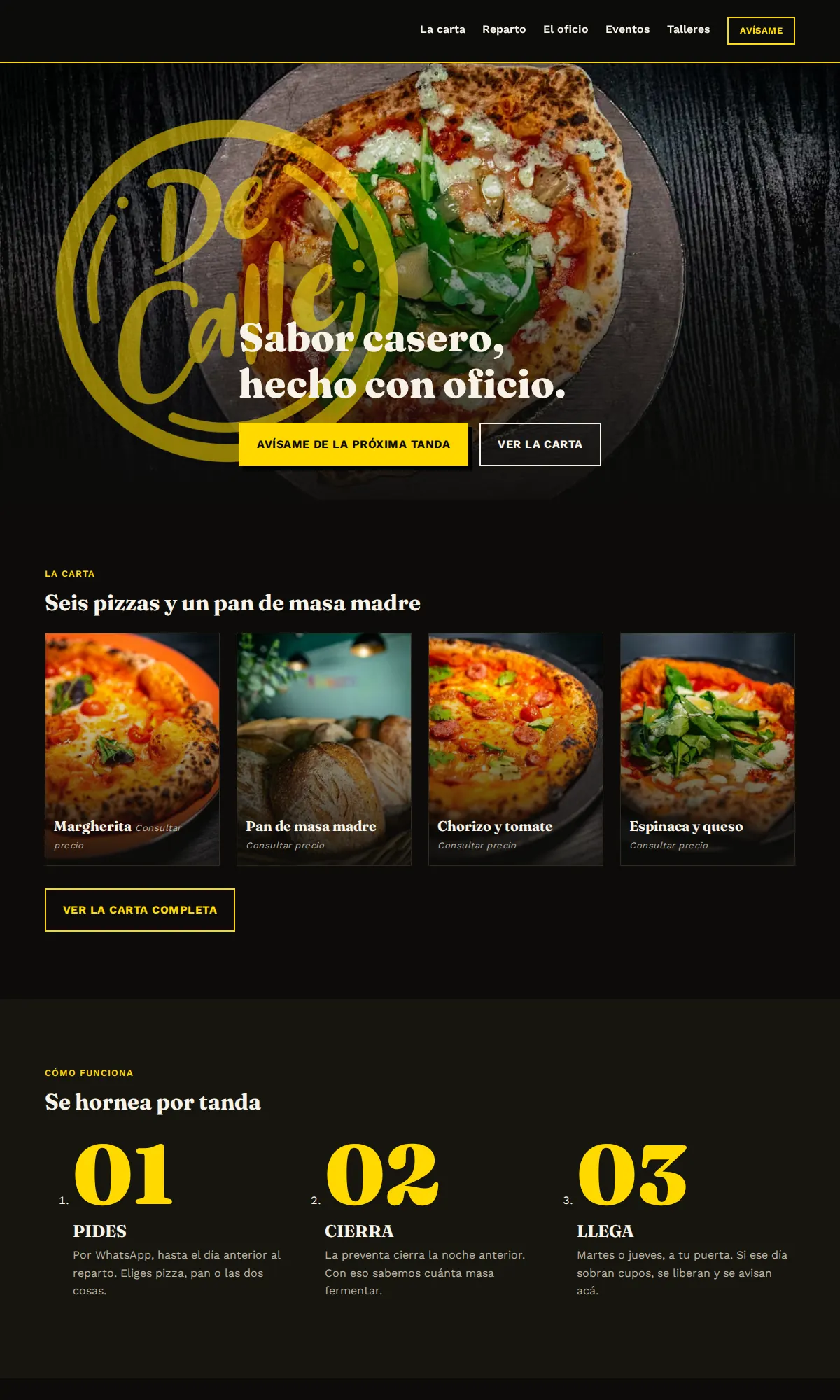 Sitio web de De Calle
